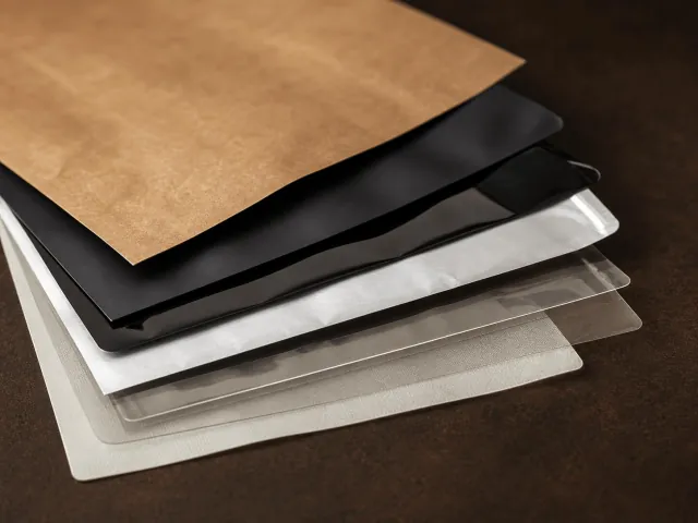 Coffee bag material options